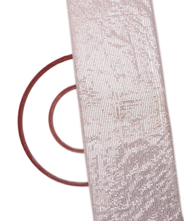 white sequin georgette embroidery fabric b103 3495